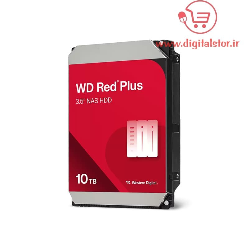 هارد اینترنال وسترن دیجیتال Red Plus ظرفیت 10 ترابایت Western Digital WD100EFGX Red Plus