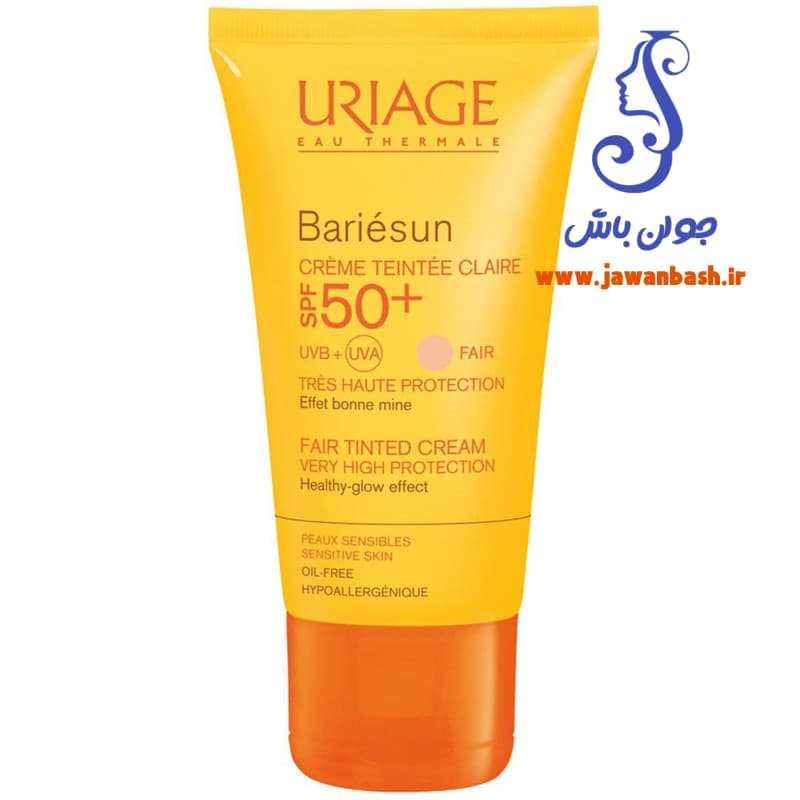 کرم ضد آفتاب فاقد چربی اوریاژ مدل Bariesun با +SPF 50 حجم 50 میل