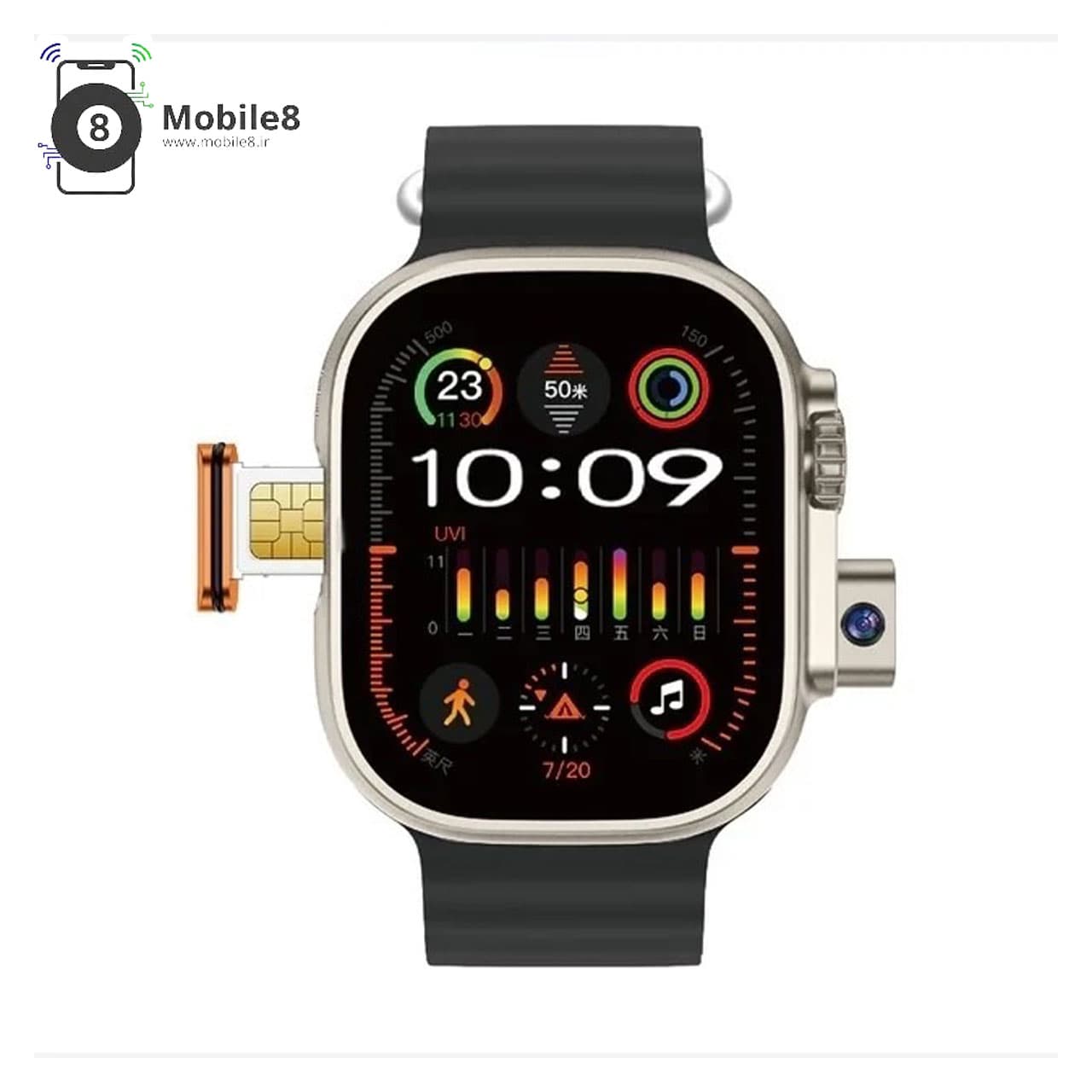 ساعت هوشمند سیم کارت خور دوربین دار OTEETO TU94 PRO — تصویر ۳