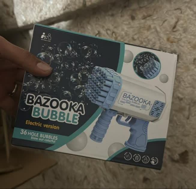حباب ساز تفنگ رگبار مدل bazooka