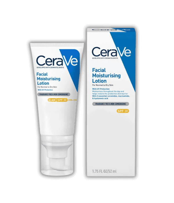 لوسیون ضد آفتاب صورت سراوی SPF 30