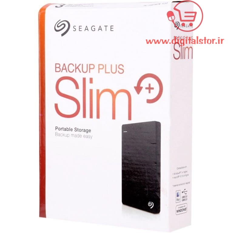 هارد اکسترنال سیگیت Backup Plus ظرفیت ۵۰۰ گیگابایت USB 3 قابل حمل Slim — تصویر ۸