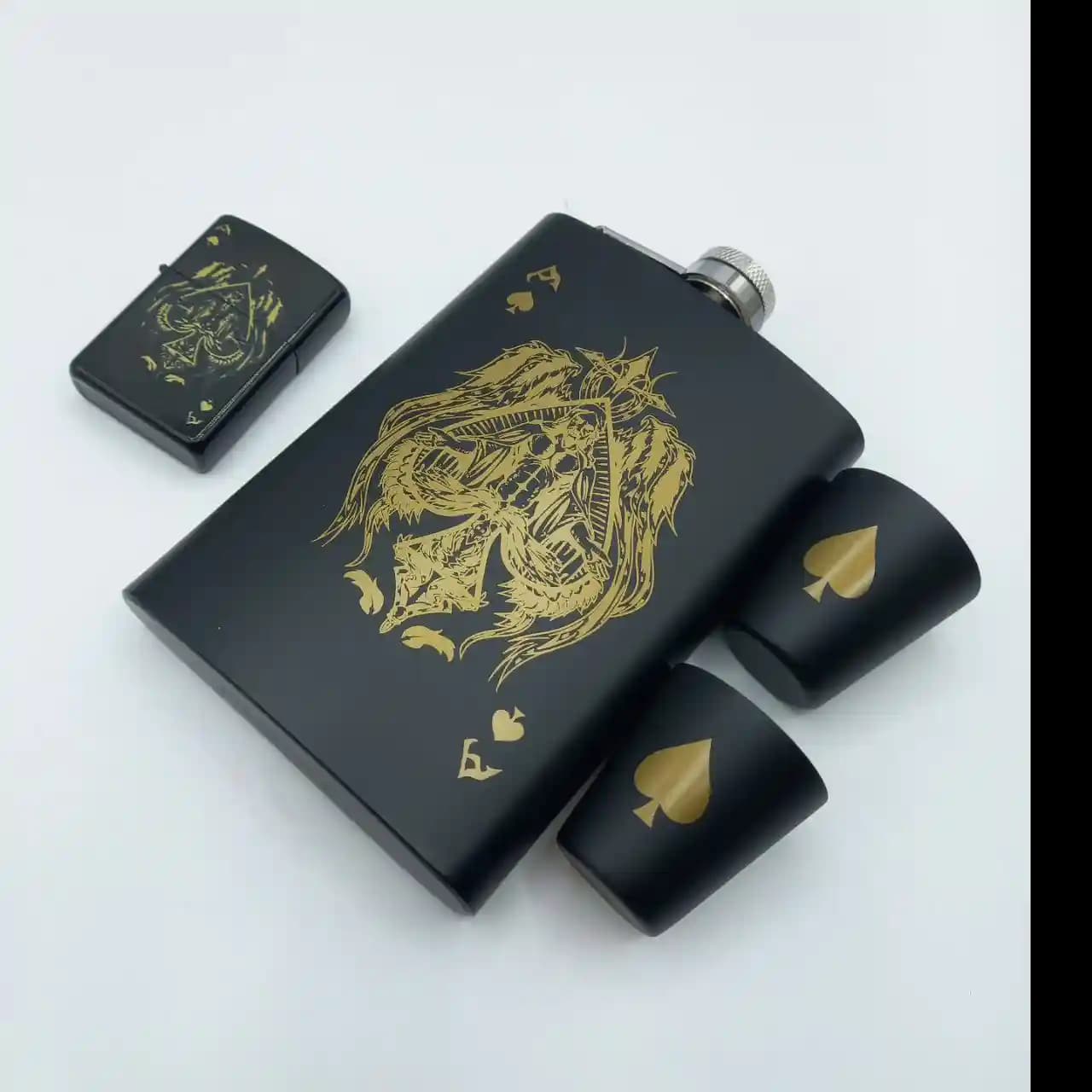 ست هیپ فلاسک و فندک مدل پیک peak — تصویر ۳