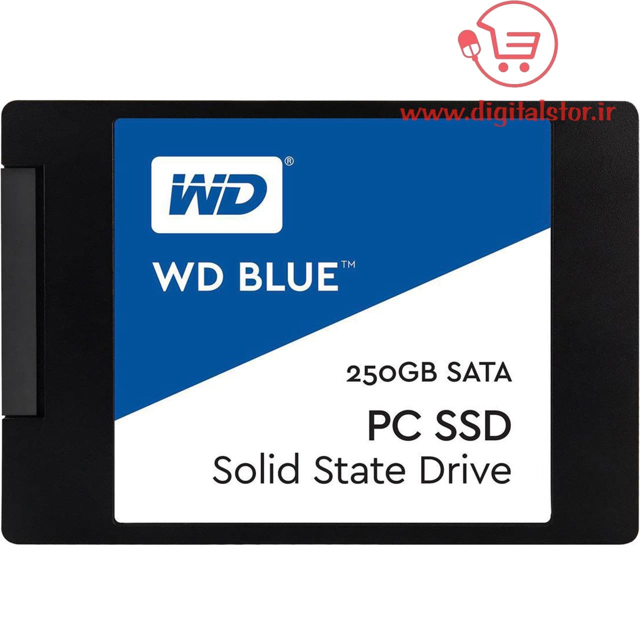 حافظه SSD وسترن دیجیتال Blue مدل WDS250G1B0A ظرفیت ۲۵۰ گیگابایت SATA III