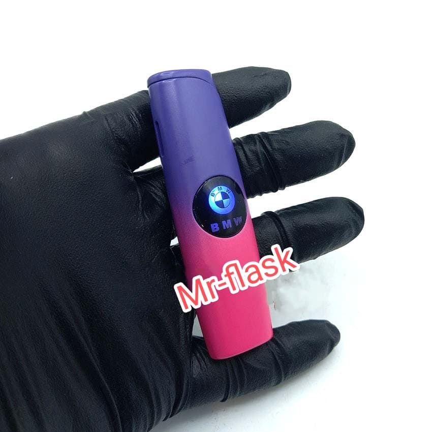 فندک الکتریکی شارژی مدل پلاسما سبز دو رنگ بی ام و — تصویر ۴