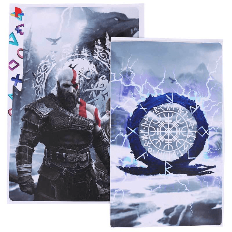 اسکین پلی استیشن 5 اسلیم طرح God Of War کد 10000062 — تصویر ۳