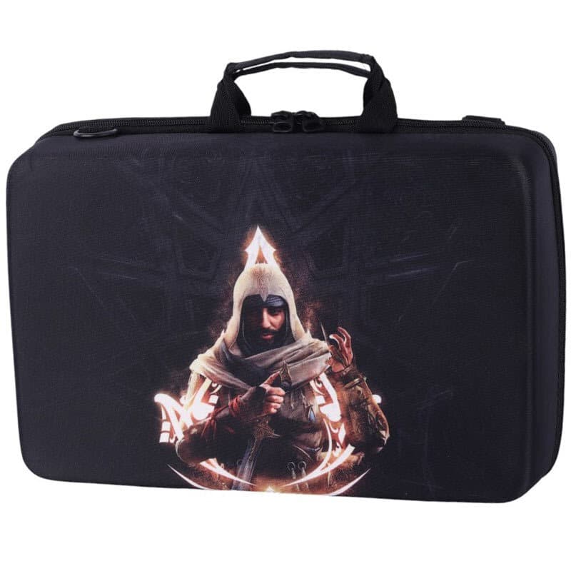 کیف کنسول بازی PS5 Slim طرح Assassins Creed Mirage کد 2