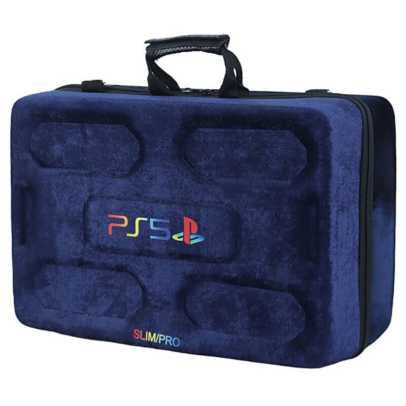 کیف کنسول بازی دوکاره PS5 Pro / Slim مخملی کد2