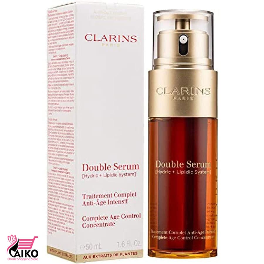 دابل سرم ضد چروک کلارنس CLARINS حجم 50 میل — تصویر ۵