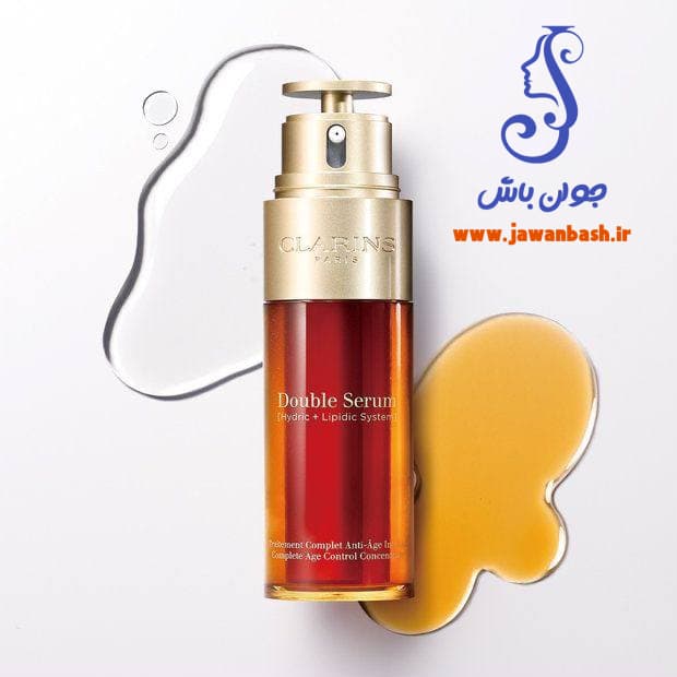 دابل سرم ضد چروک کلارنس CLARINS حجم 50 میل — تصویر ۲