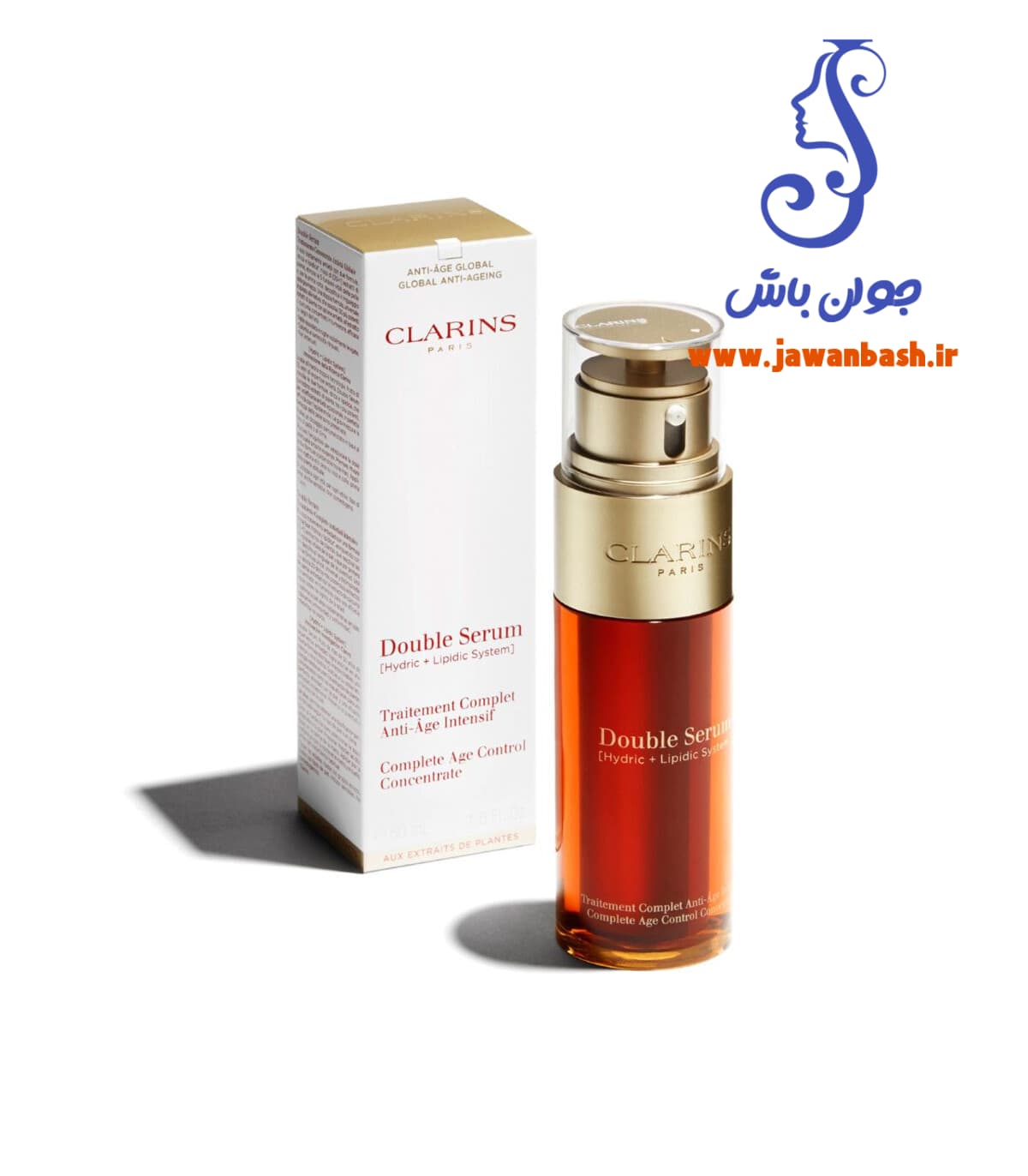 دابل سرم ضد چروک کلارنس CLARINS حجم 50 میل
