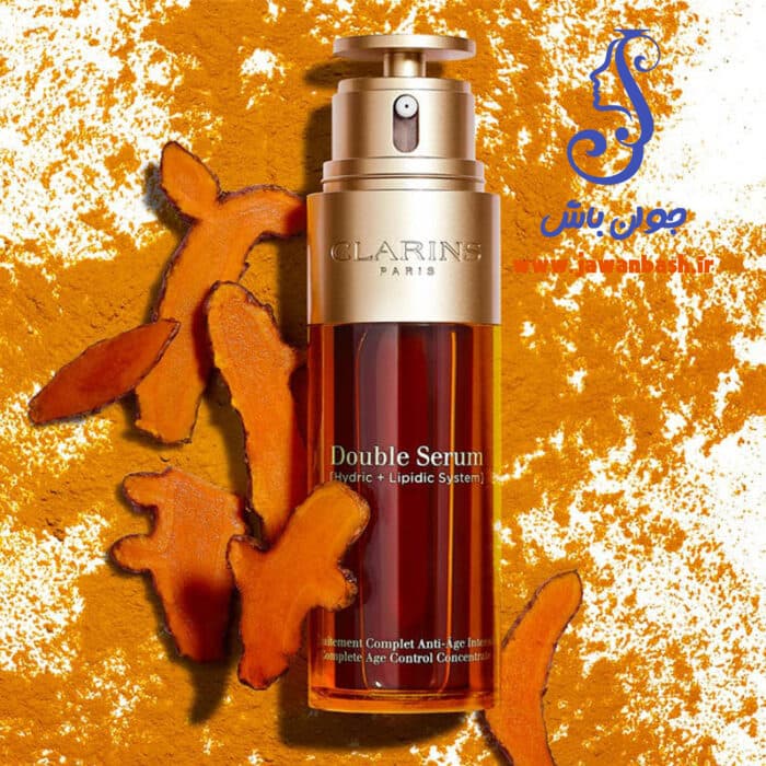 دابل سرم ضد چروک کلارنس CLARINS حجم 50 میل — تصویر ۳