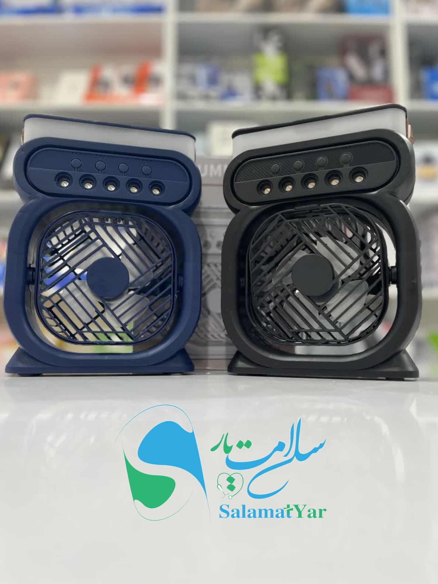 پنکه رومیزی رطوبت‌ساز مدل FAN HUMIDIFIER- اورجینال؛ خنکای مطبوع و هوای بهاری