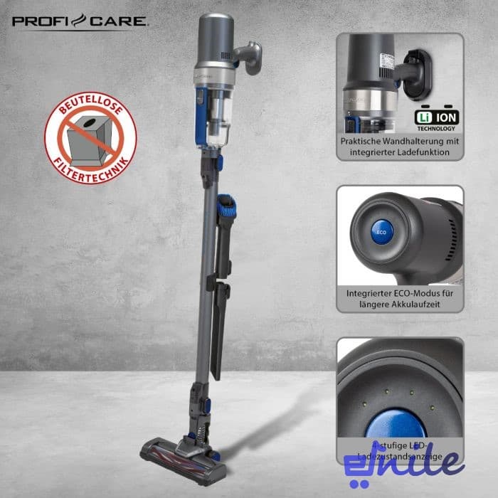 جارو شارژی پروفی کر PC-BS 3085 A — تصویر ۴