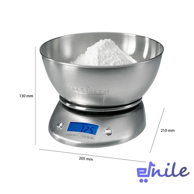ترازو آشپزخانه دیجیتال پروفی کوک مدل PC-KW 1040 — تصویر ۴
