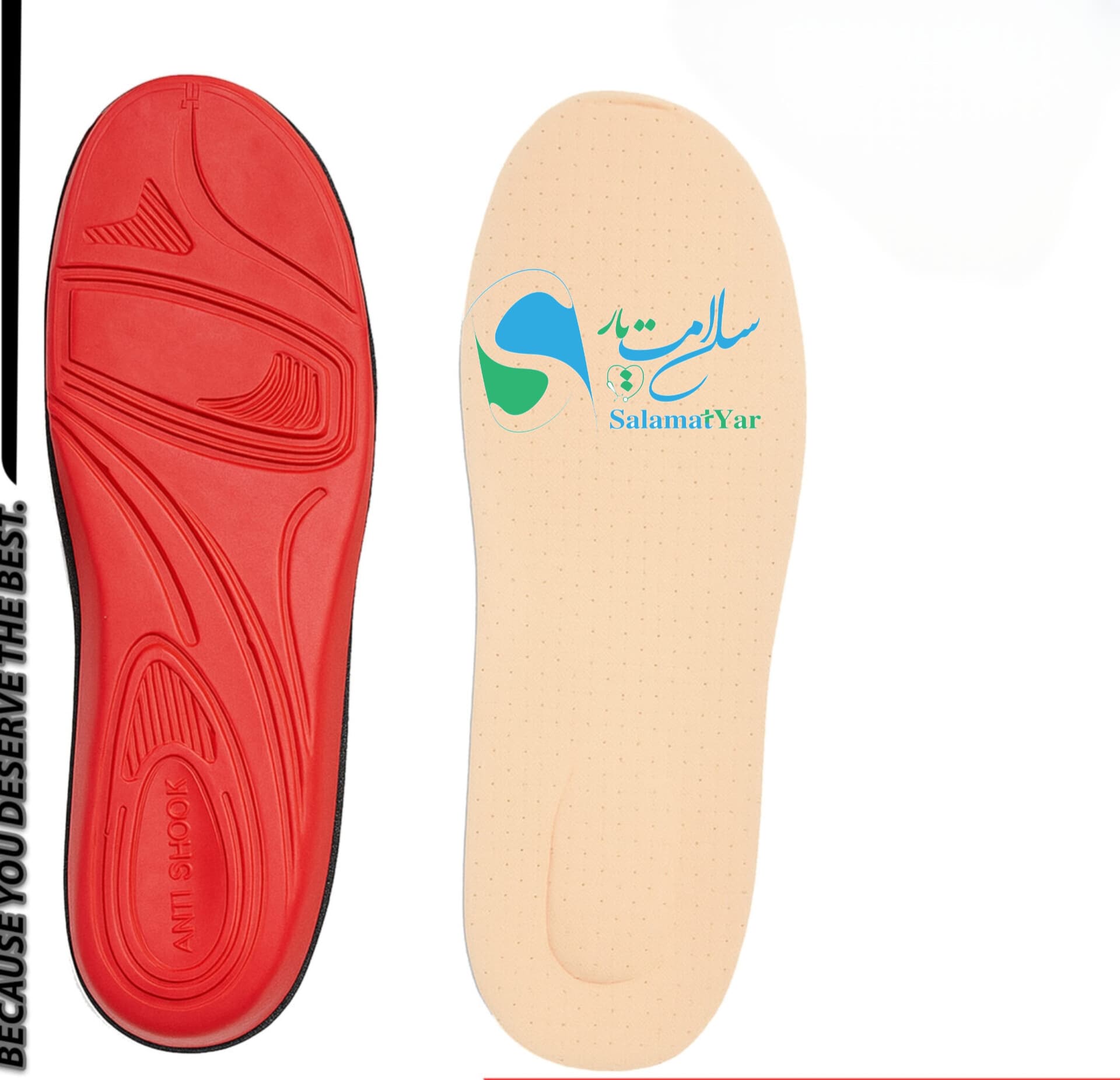 کفی طبی مخصوص افراد دیابتی – جلوگیری از زخم و بهبود جریان خون – جنس PU (پلی اورتان) | سلامت یار
