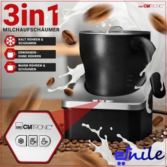 فومر وکف شیر ساز کلترونیک مدل MS 3326 — تصویر ۲