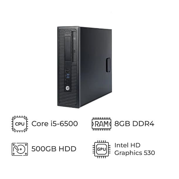 کیس استوک اچ پی HP800G2 پردازنده i5 نسل 6