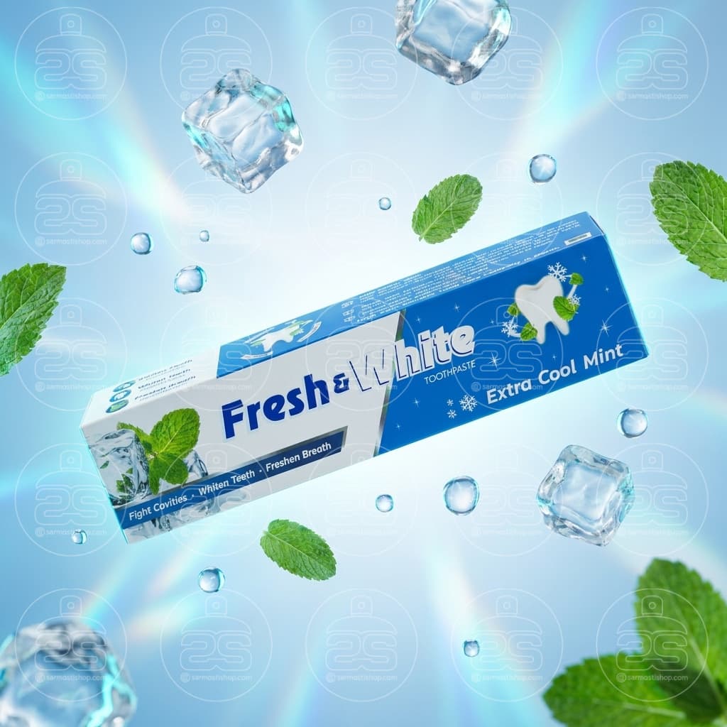 خمیردندان فرش اند وایت مدل Extra Cool Mint حجم 160 گرم