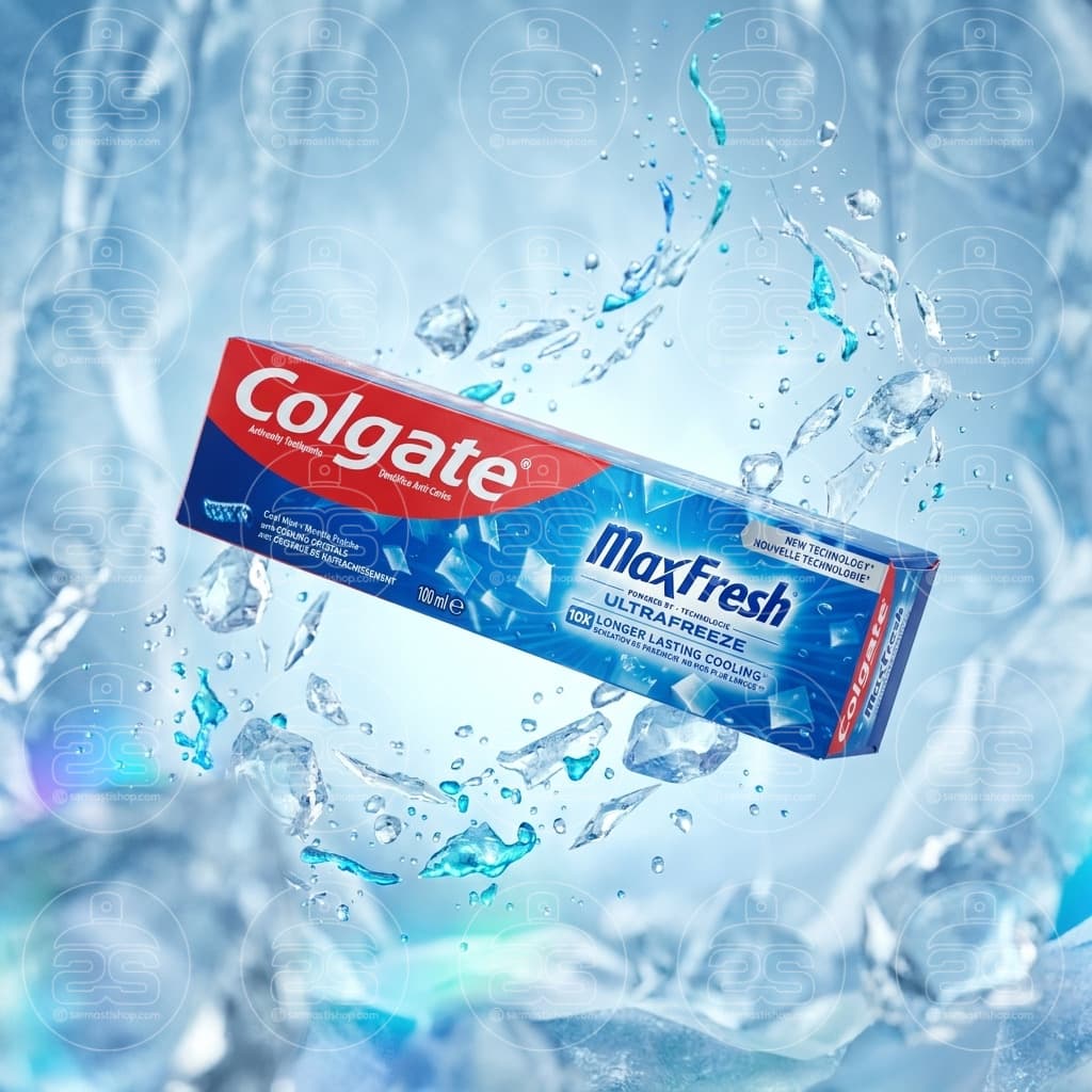 خمیر دندان کلگیت سری Max Fresh مدل Cool Mint حجم 100 میل