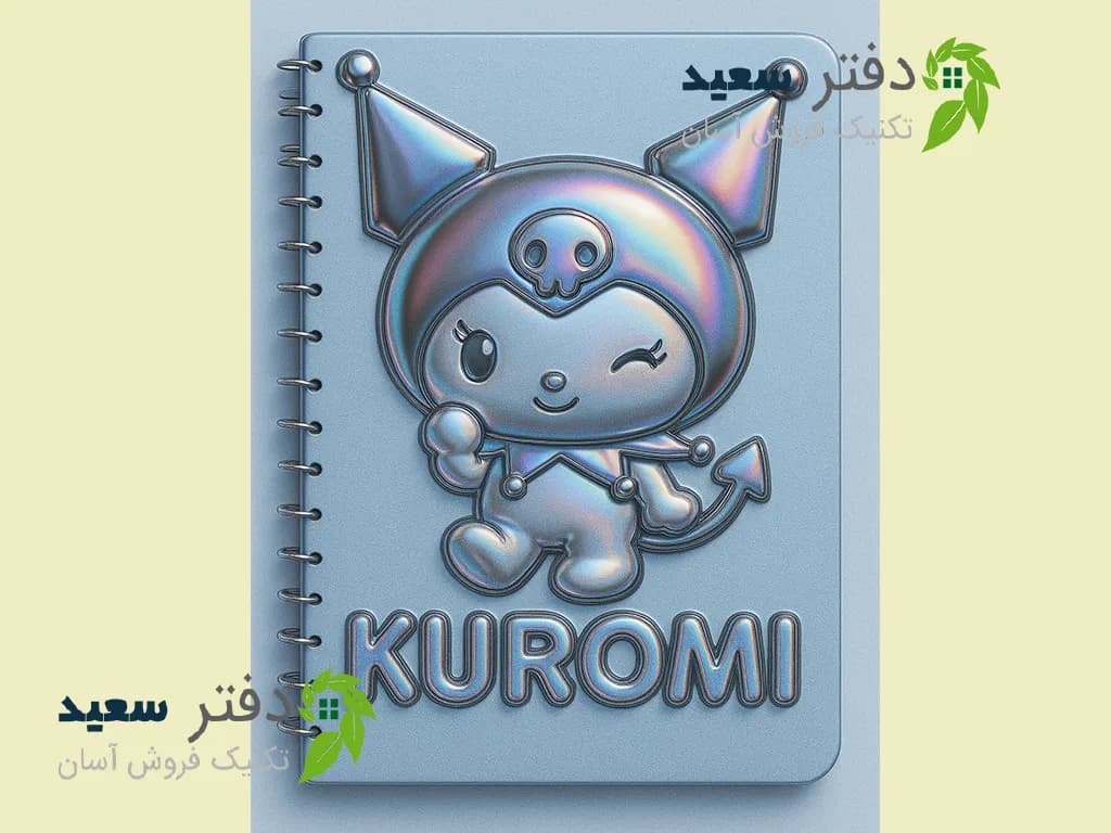 دفتر تمرین زبان انگلیسی طرح کرومی 80 برگ