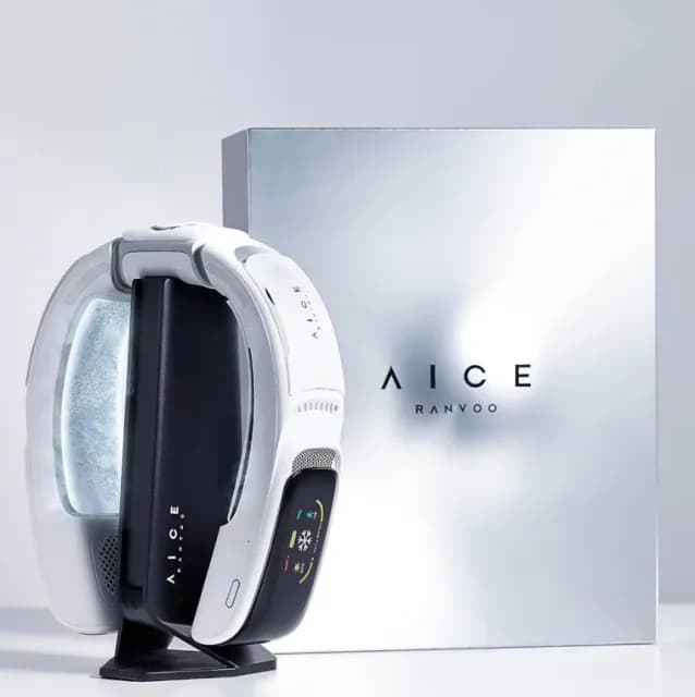 کولر گازی و گرم‌کن گردنی هوشمند رنوو مدل AICE 3 (همراه با نمایشگر لمسی و سنسورهای پایش سلامت) — تصویر ۳