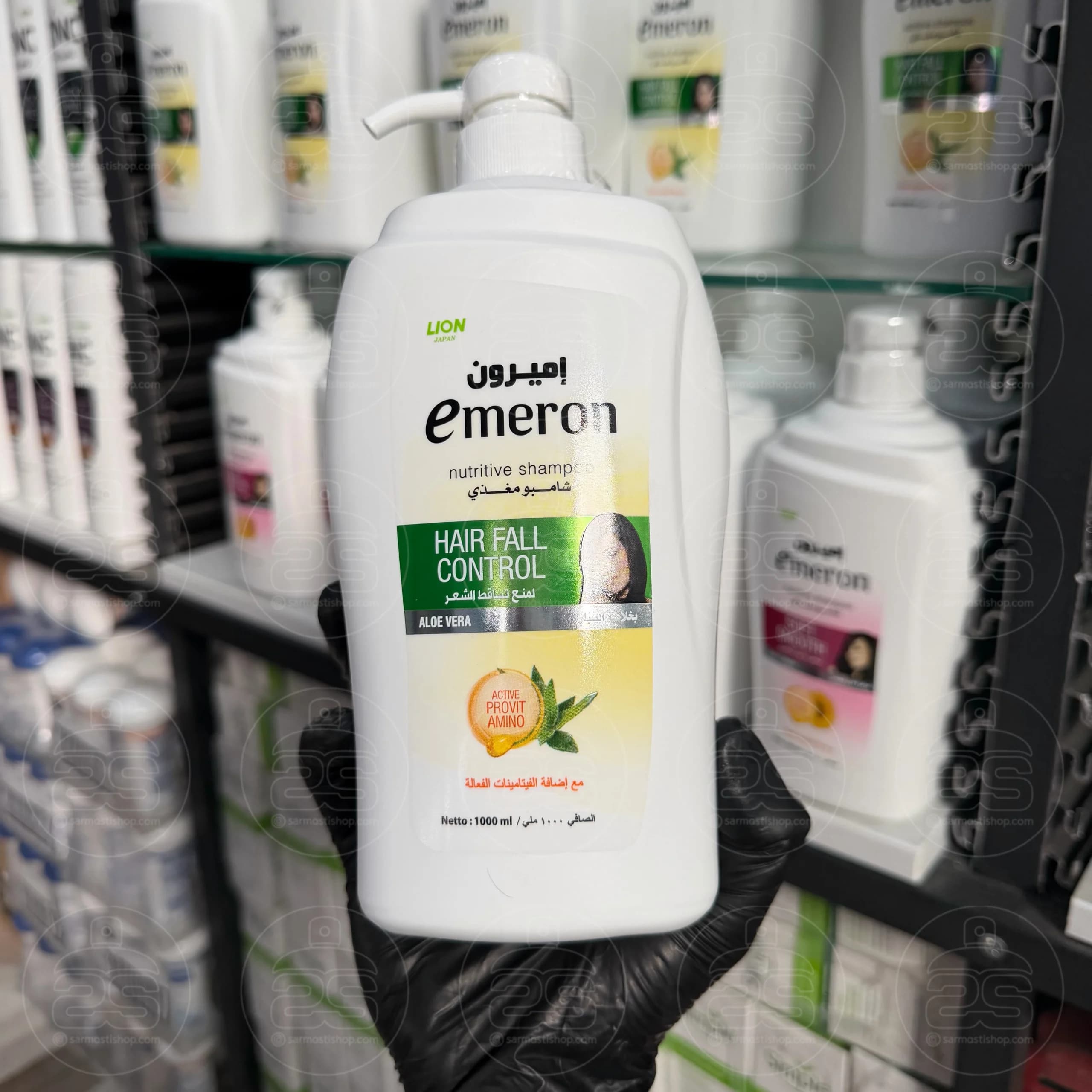 شامپو امرون مدل Hair Fall Control حجم 1000 میل — تصویر ۳