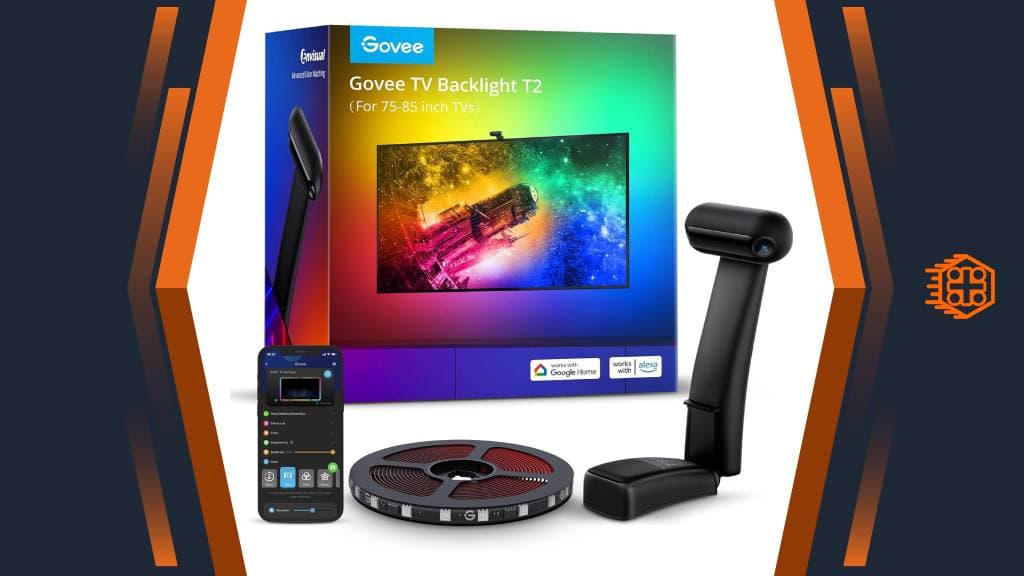 لامپ هوشمند GoVee DreamView T2 مخصوص تلویزیون – 3.6 متر — تصویر ۱۰
