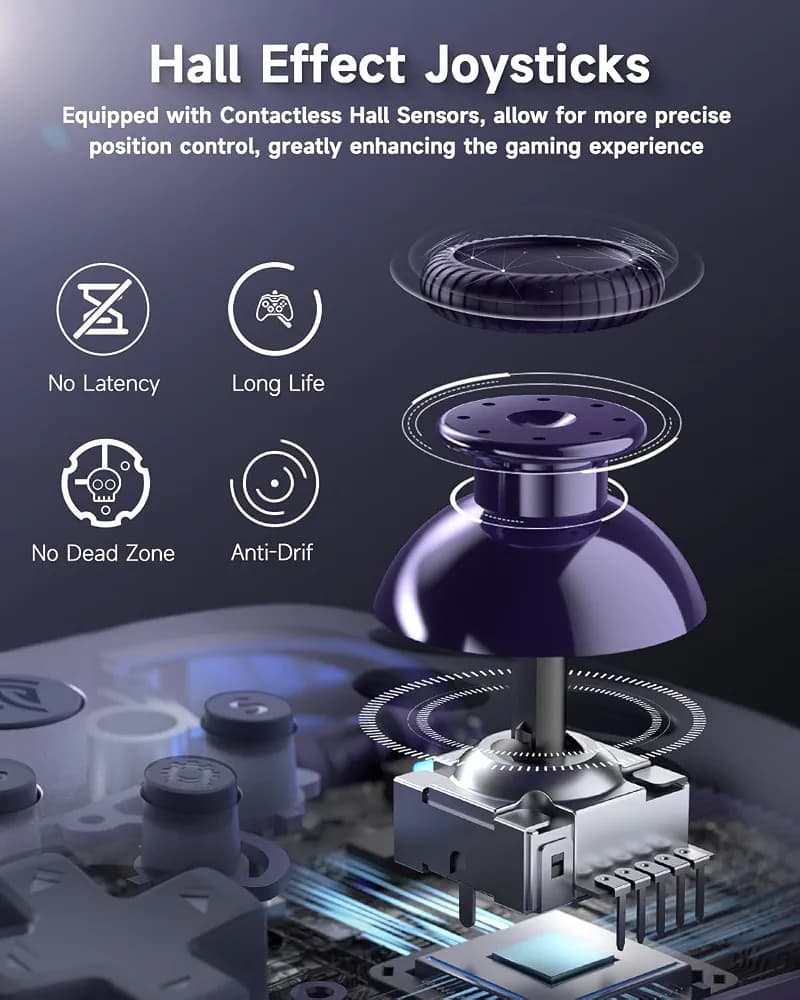 دسته بازی بی‌سیم EasySMX X10 Mechanic Master — تصویر ۳