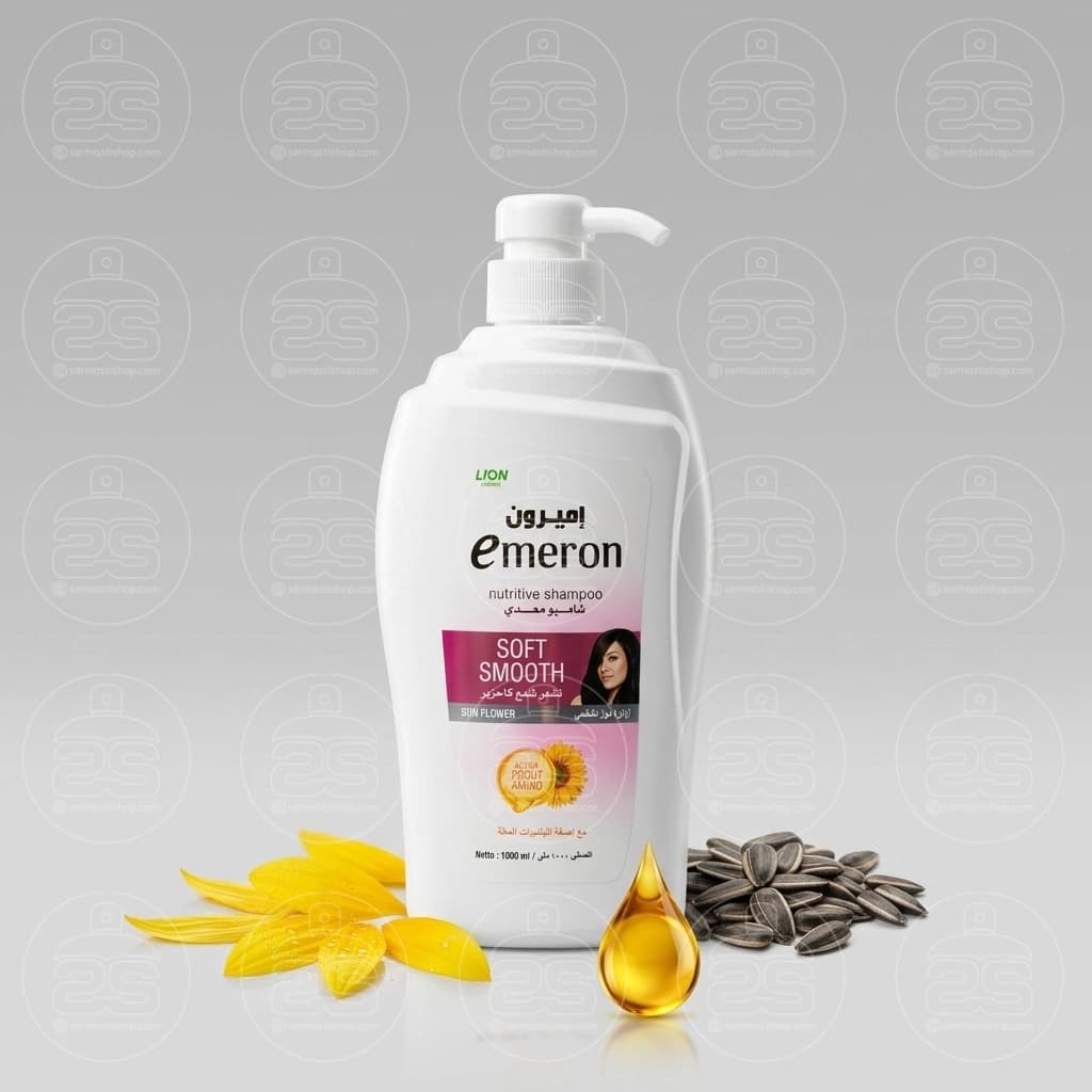 شامپو امرون مدل soft smooth حجم 1000 میل — تصویر ۵