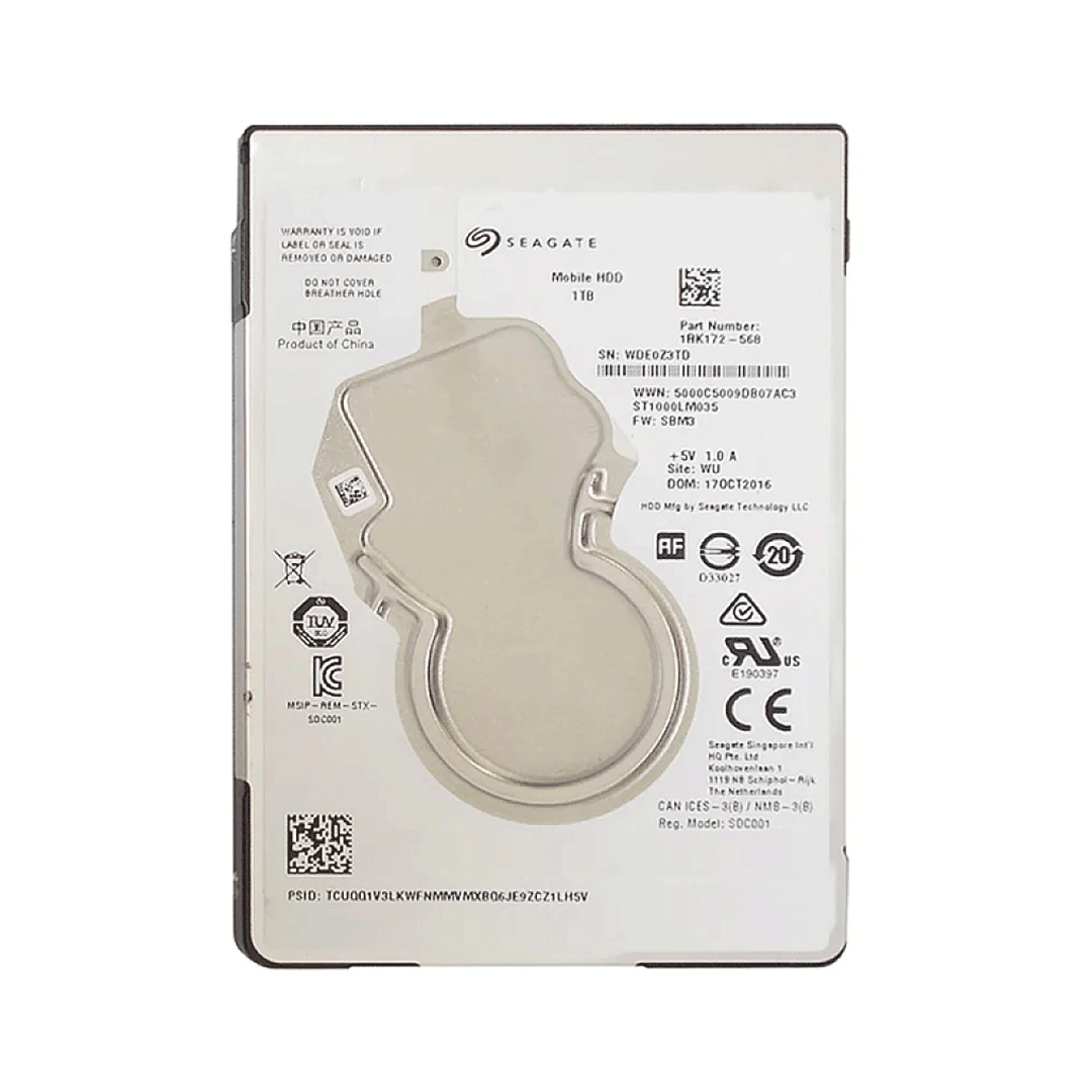 هارد HDD لپ تاپ 1 ترابایت Seagate – اینچ 2.5