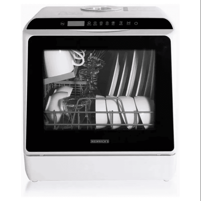 ماشین ظرفشویی رومیزی هنریچ با ظرفیت 4 نفر مدل HTG-8841