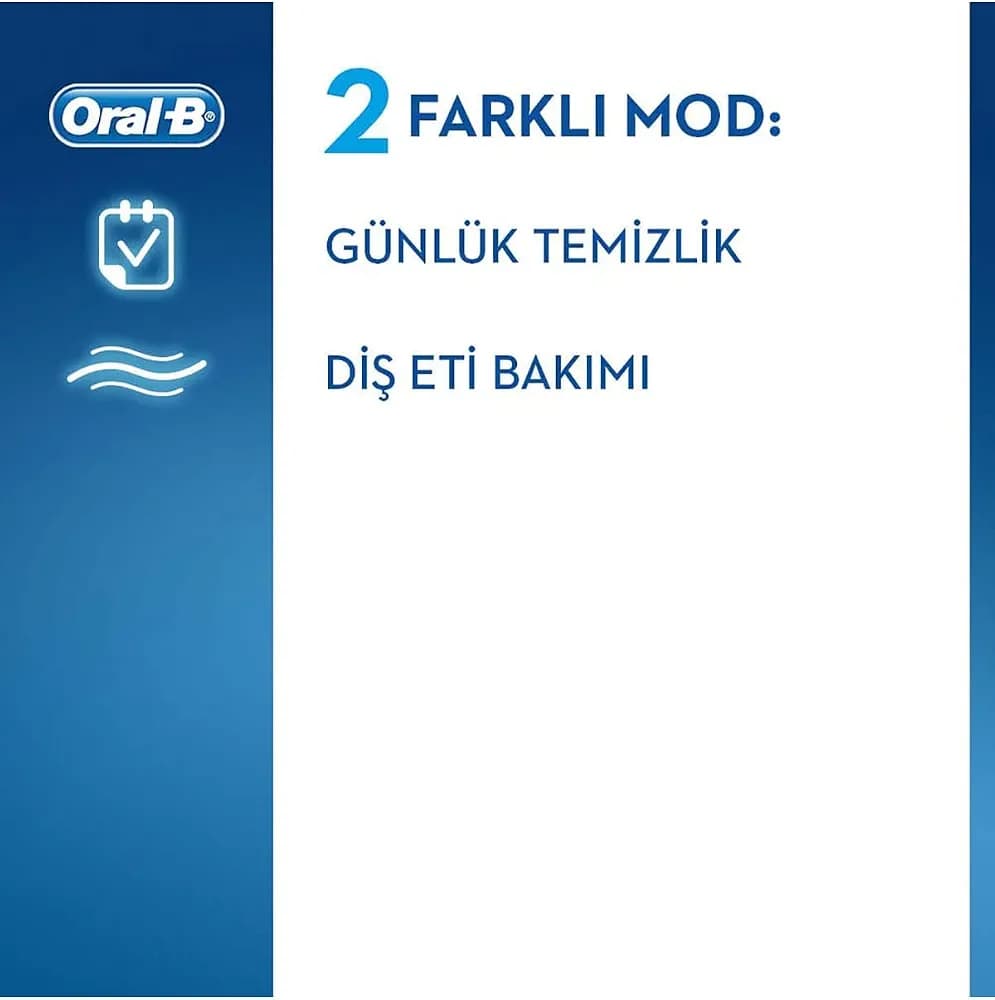 مسواک برقی اورال-بی / براون مدل Oral-B Pro 2 2900 Black Edition بسته ۲ عددی — تصویر ۵