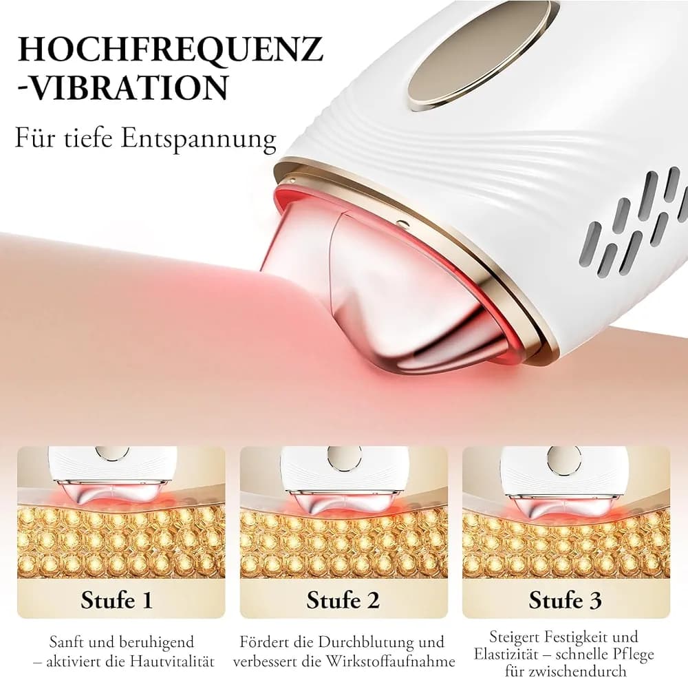 ماساژور صورت برقی ANLAN مدل EMS Gua Sha Electric — تصویر ۶
