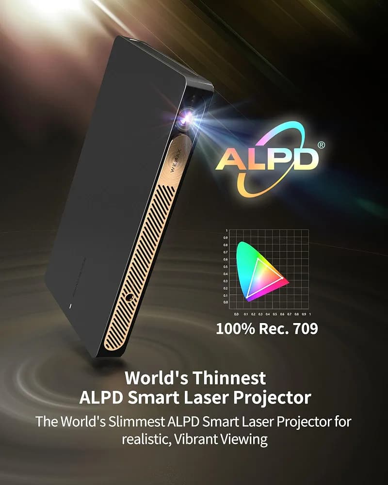 پروژکتور ویمکس مدل Wemax Go Advanced 300 کیفیت Full HD قابل حمل — تصویر ۳