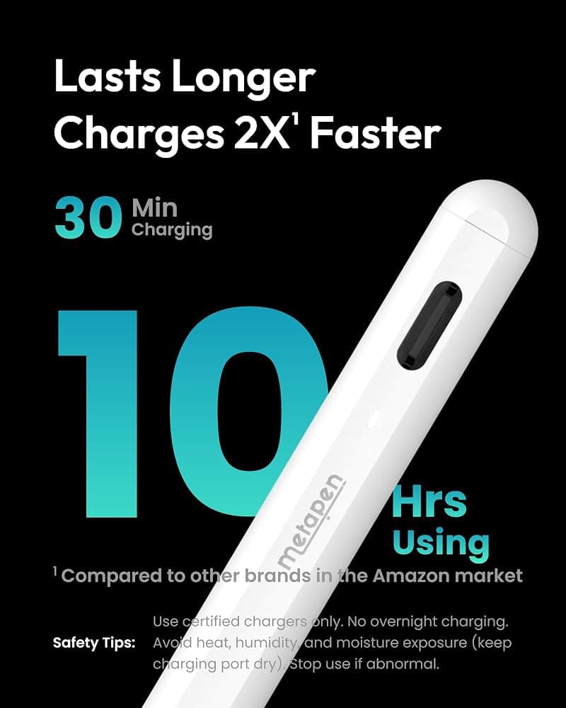 قلم لمسی متاپن مدل Metapen Pencil A8 — تصویر ۴