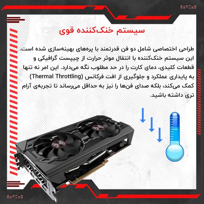 کارت گرافیک سافایر مدل RX 5700 XT PULSE BE — تصویر ۴