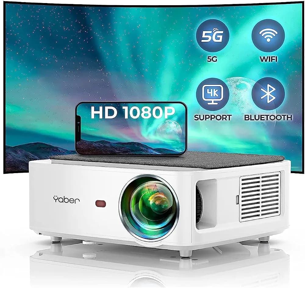 ویدئو پروژکتور یابر مدل Yaber V6 Full HD — تصویر ۲