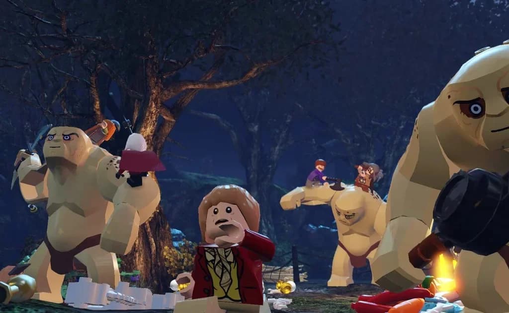 دیسک بازی Lego The Hobbit برای PS4- کارکرده — تصویر ۷