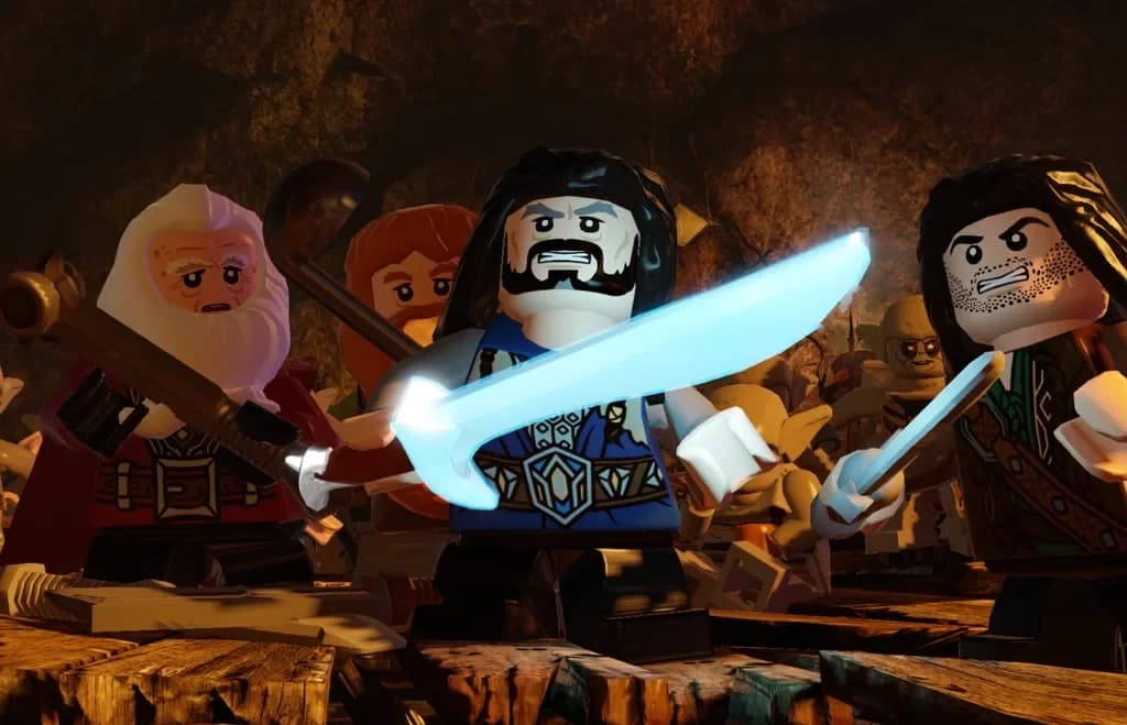 دیسک بازی Lego The Hobbit برای PS4- کارکرده — تصویر ۸