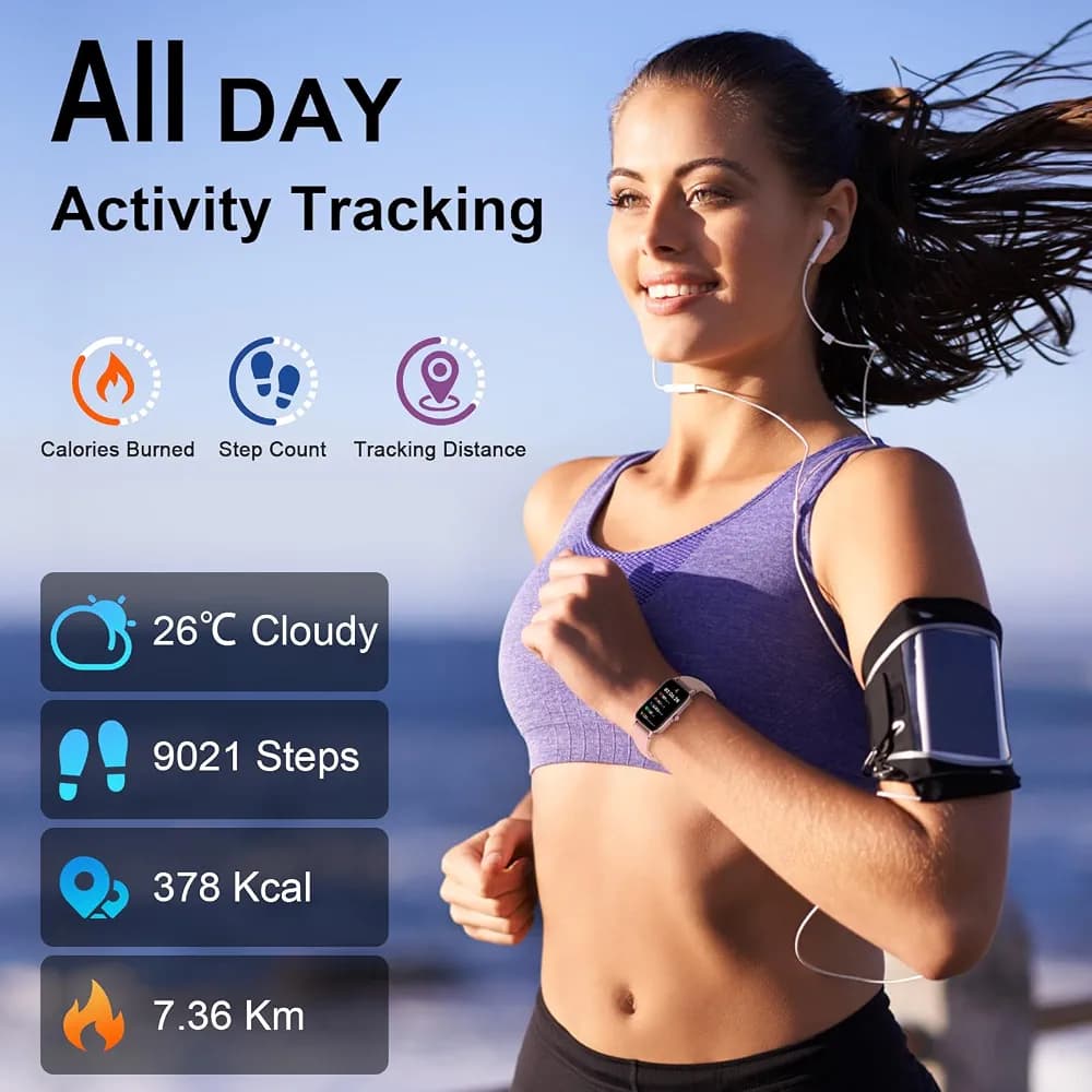 ساعت هوشمند زنانه سودورv مدل P97 | Soudorv P97 Smart Watch — تصویر ۲