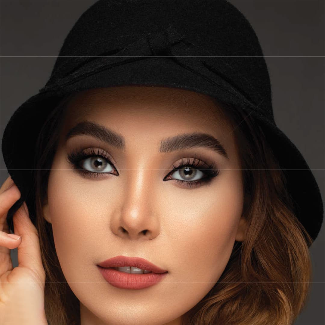 لنز طبی رنگی فصلی کریستال کالر Crystal color — تصویر ۷
