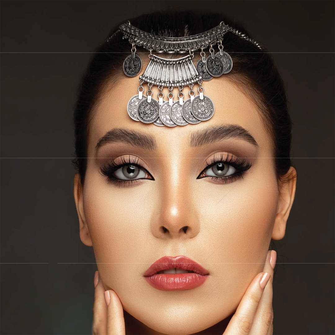 لنز طبی رنگی فصلی کریستال کالر Crystal color — تصویر ۶