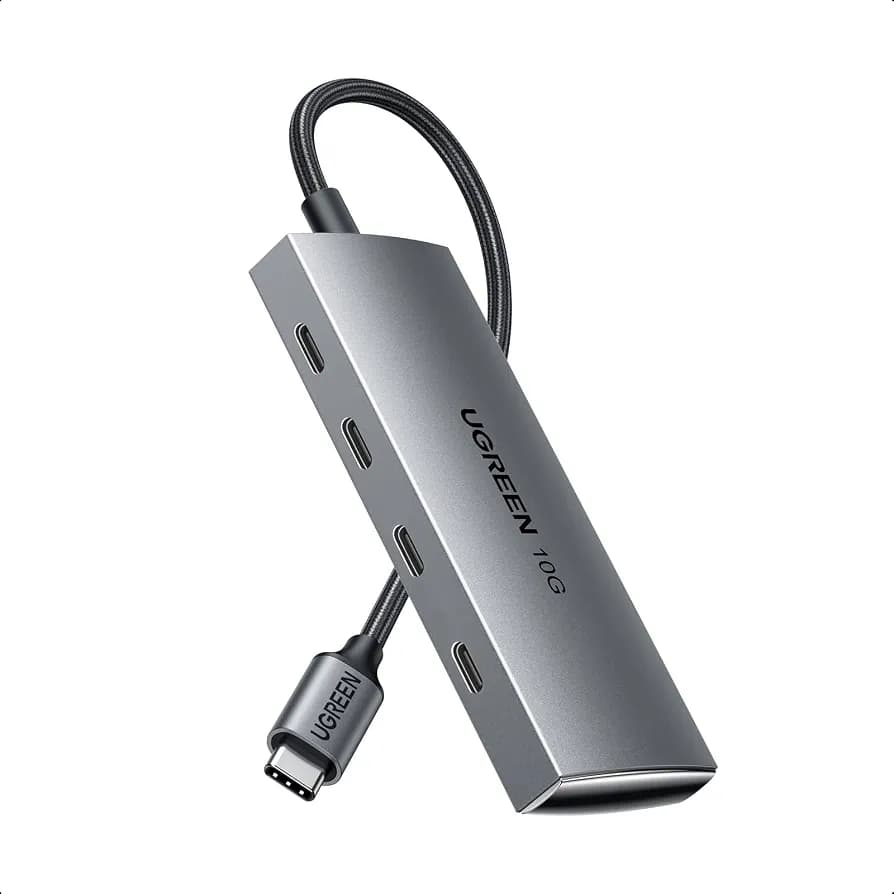 هاب ۴ پورت USB-C یوگرین مدل CM480-30758 — تصویر ۲