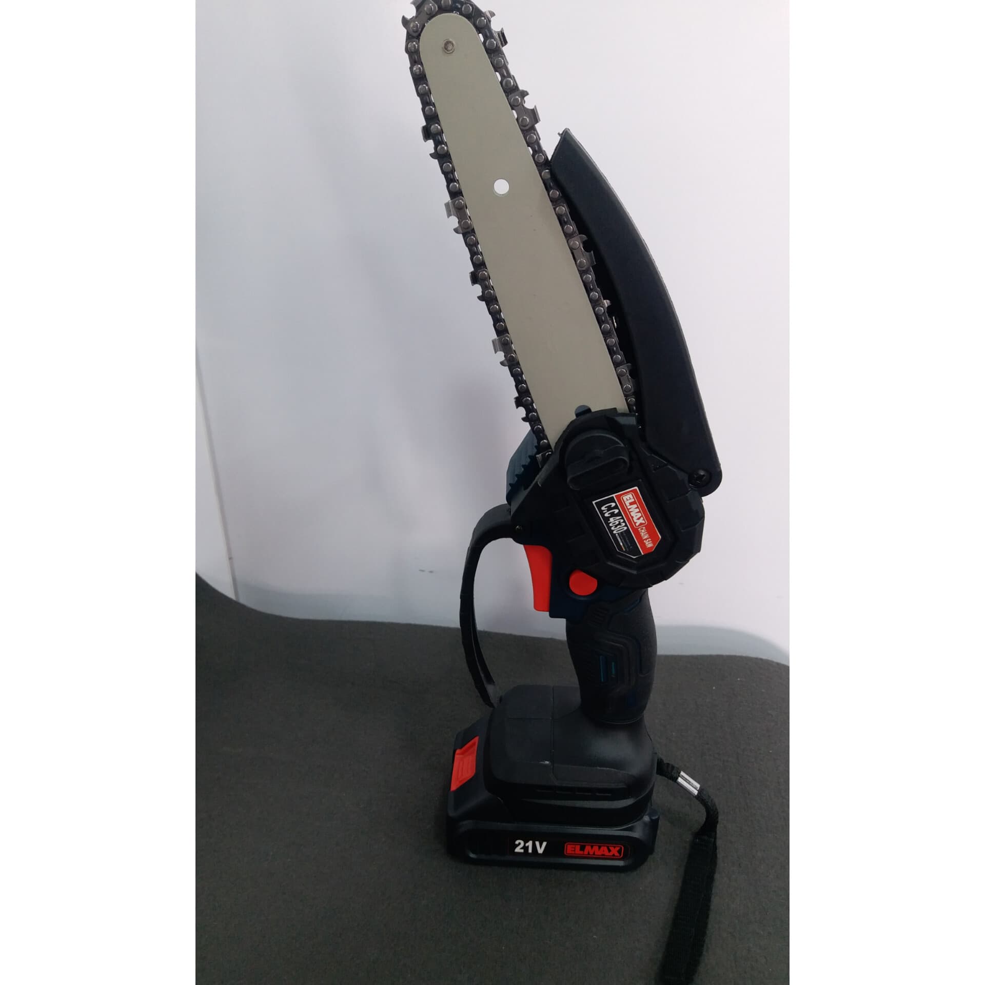 اره چوب بری شارژی المکس 21 ولت همراه با باتری و کیف BMC مدل 4630 ELMAX