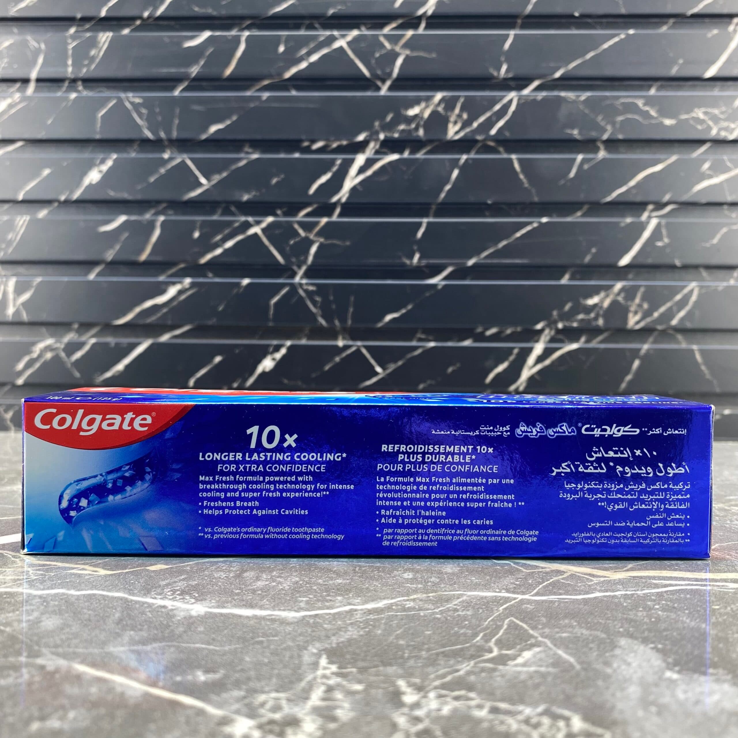 فروش عمده خمیر دندان کلگیت سری Max Fresh مدل Cool Mint بسته 6 عددی — تصویر ۲