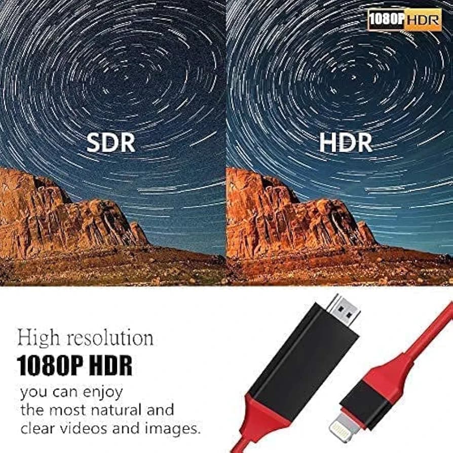 کابل تبدیل لایتنینگ به HDMI مدل Digital AV (طول ۱ متر) — تصویر ۸