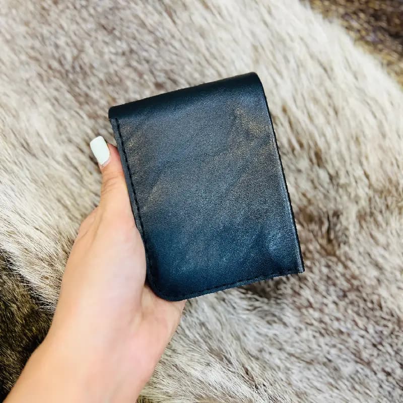 کیف پول جیبی تمام چرم گاوی کد 5