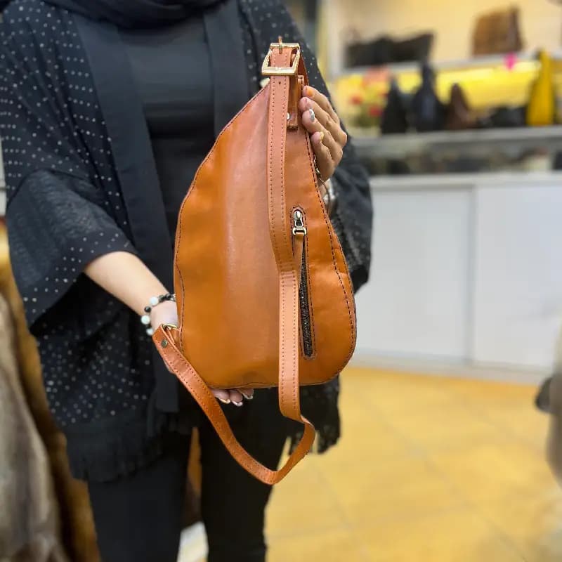 کیف کولی و بادی بگ چرم کد 66 — تصویر ۲
