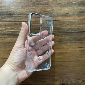 قاب گوشی سامسونگ S23 FE مدل پروانه برجسته شاین